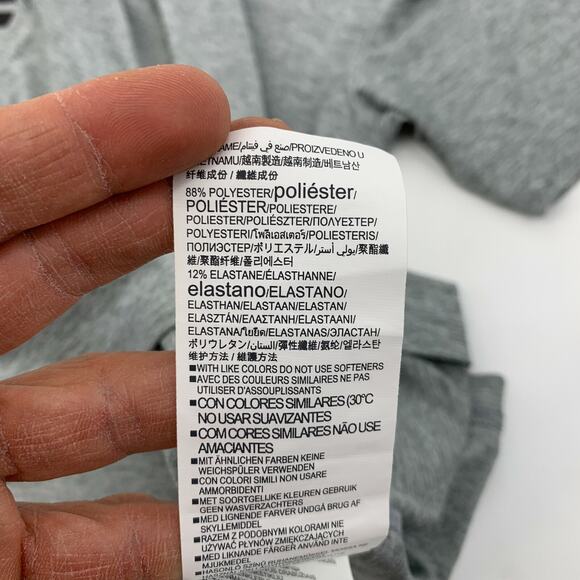 Under Armour Shirt Mens L Large Gray Playoff Breast Cancer Awareness Golf Polo - Picture 7 of 10